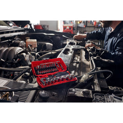 V-Series™ 1/4 in Drive Metric 6-Point Tool Set (38 pc)