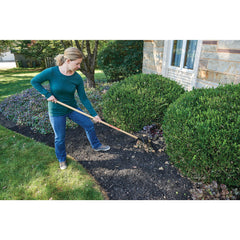 11-Tine Wood Handle Shrub Rake