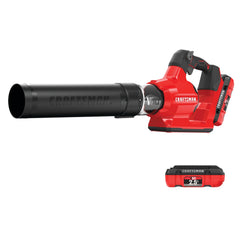 V60* Brushless Cordless Axial Leaf Blower Kit With Two 2.5 Ah Batteries and Charger