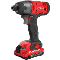 V20* Cordless 1/4-in Impact Driver Kit With Two 1.5 Ah Batteries and Charger