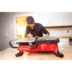 V20* 7 in. Cordless Compact Wet Tile Saw With 4.0 Ah Battery and Charger