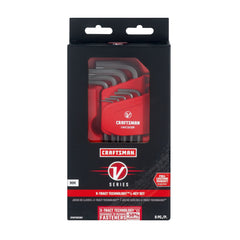 V-Series™ 9pc X-Tract Technology Metric L-Key Set