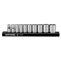 V-Series™ 1/4 in Drive SAE 6-Point Socket Set (10 pc)
