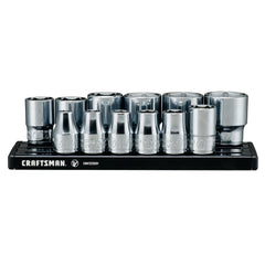 V-Series™ 3/8 in Drive SAE 6-Point Socket Set (12 pc)