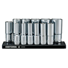 V-Series™ 3/8 in Drive SAE Deep 6-Point Socket Set (12 pc)