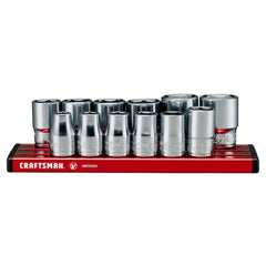 V-Series™ 3/8 in Drive Metric 6-Point Socket Set (12 pc)