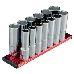 V-Series™ 1/2 in Drive Metric Deep 6-Point Socket Set (13 pc)