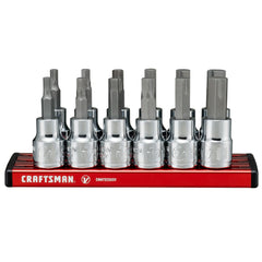 V-Series™ 3/8 in Drive X-Tract 
Technology Hex Bit Socket Set 
(12 pc.)