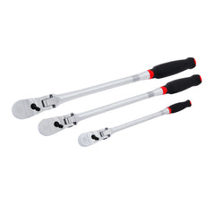 V-Series™ 1/4 in, 3/8 in and 
1/2 in Drive Comfort Grip™ 
Long Flex™ Head Ratchet (3 pk)