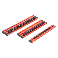 V-Series™ Magnetic Orange Socket Rails (3 PK)