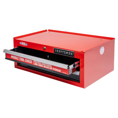 S2000 Series 26 Inch Wide 2 Drawer Middle Tool Chest - Red
