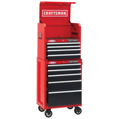 26-in Wide 4 Drawer Tool Chest (2000 Series) (Red/Black)