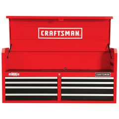 52-in Wide 8 Drawer Tool Chest (2000 Series) (Red/Black)