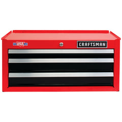 S2000 Series 26 Inch Wide 3-Drawer Tool Chest - Red