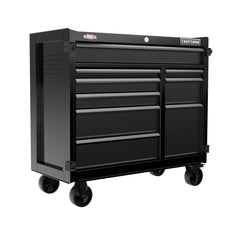 Premium S2000 Series 41 Inch Wide 9-Drawer Rolling Tool Cabinet - Black