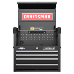 S2000 Series 26 Inch Wide 4-Drawer Tool Chest - Black