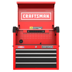 S2000 Series 26 Inch Wide 4-Drawer Tool Chest - Red