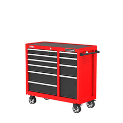 S2000 Series 41 Inch Wide 10-Drawer Rolling Tool Cabinet - Red