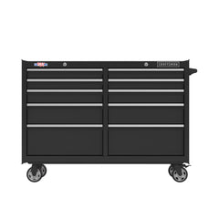 S2000 Series 52 Inch Wide 10-Drawer Rolling Tool Cabinet - Black