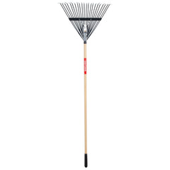 22-Tine Wood Handle Lawn Rake