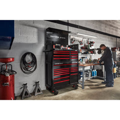 V-SERIES 41 Inch Wide 8-Drawer Tool Chest - Black