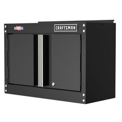18 Inch Tall Wall Cabinet - Black